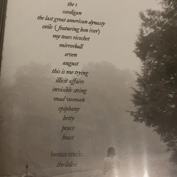 Taylor Swift Folklore Special Edition CD - Picture 2 of 3